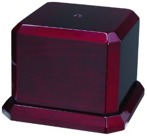 Tall Rosewood Royal Piano Finish Cup Base