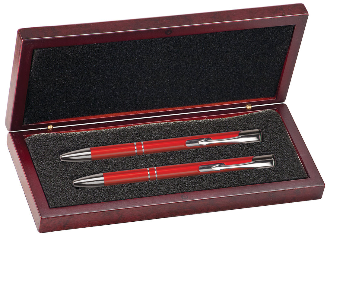 Rosewood Finish Pen Box