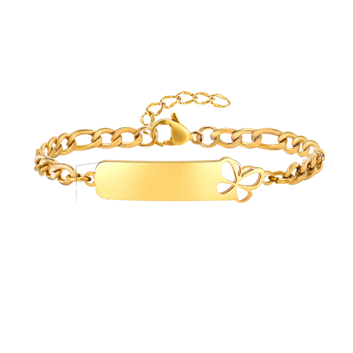 Kids Custom Butterfly Bracelet