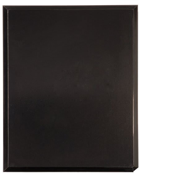 8" x 10" Gloss Value Black Finish Plaque with Pin
