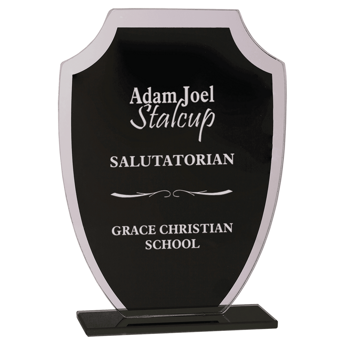 Black Reflection Glass Award
