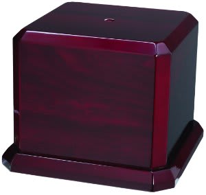 Tall Rosewood Royal Piano Finish Cup Base