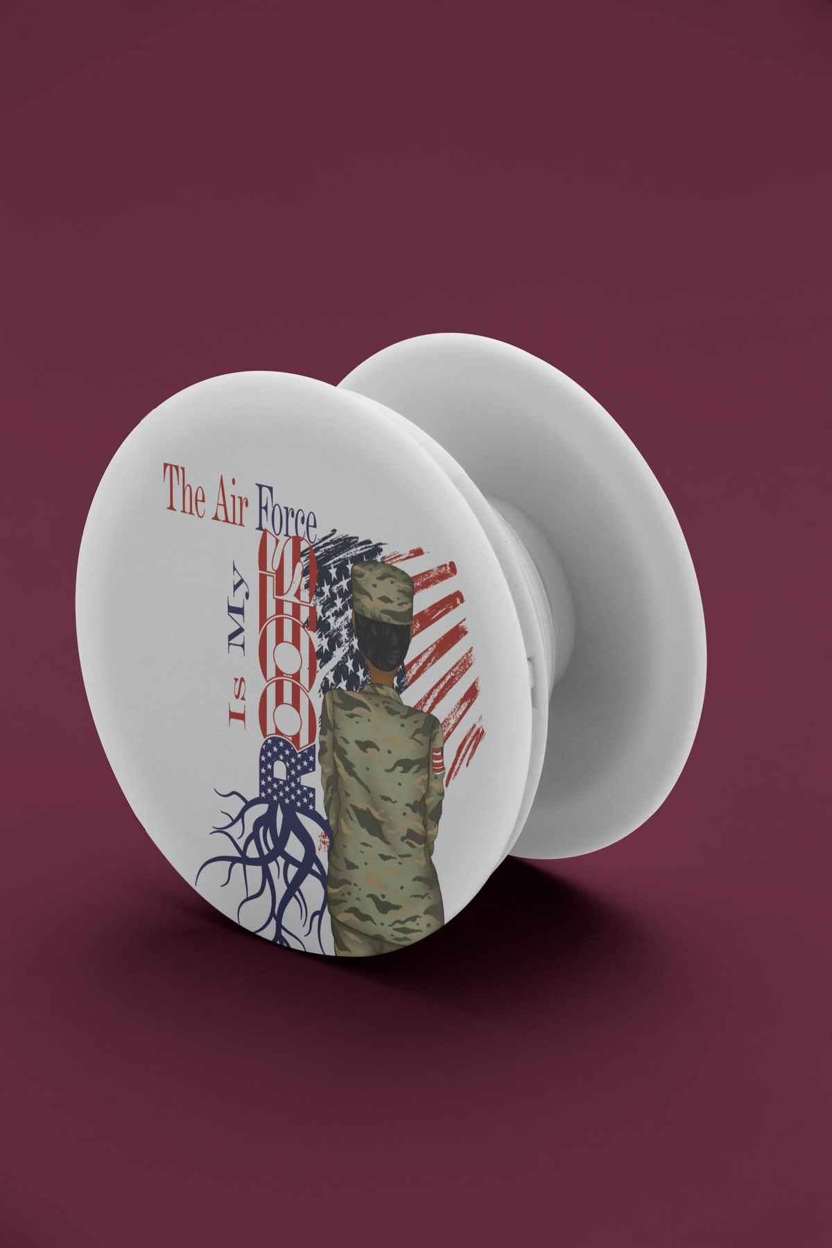Air Force Roots (Female) Pop Socket