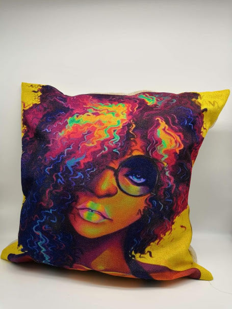 Colorful Black Girl Magic Pillowcase