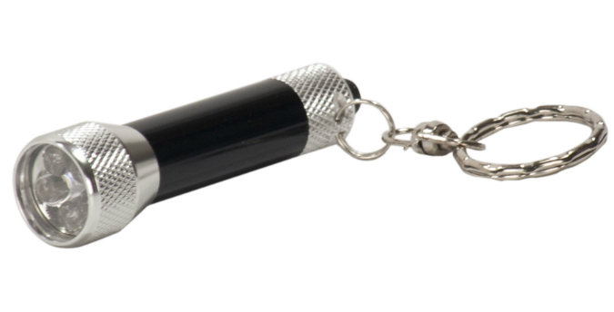 5-LED Flashlight with Keychain