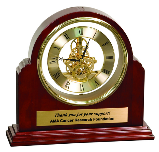 Grand Piano Step-Arch Clock