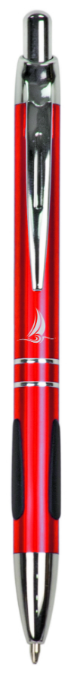 Ballpoint Pen with Gripper red