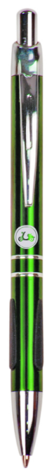 Ballpoint Pen with Gripper green