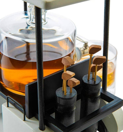 Golf Caddy Decanter Set